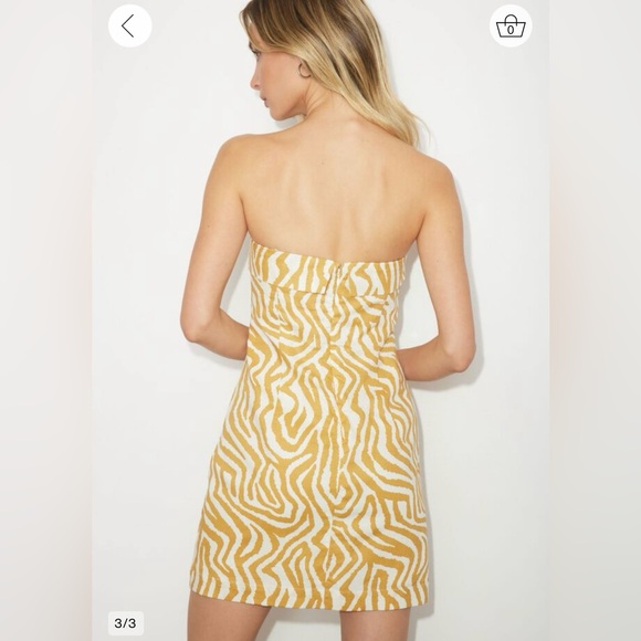 Mini Linen Dress - Picture 2 of 3